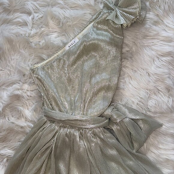 Queen Of Gems Champagne Dress - Picture 4 of 5